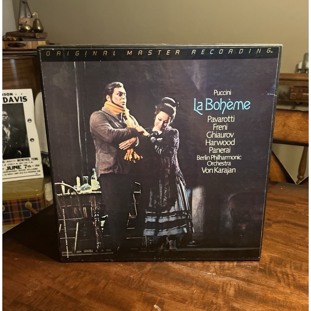 MFSL LA BOHEME - Puccini -LIMITED EDITION NUMBERED 1559 Extremely Rare MOFI
